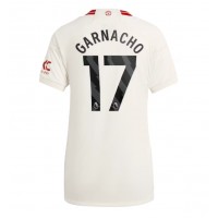 Maglie da calcio Manchester United Alejandro Garnacho #17 Terza Maglia Femminile 2023-24 Manica Corta